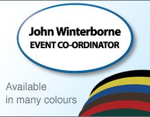 Colour frame oval badge 67x40mm personalised with name & title