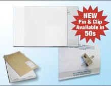 Nameholder PIN & CLIP 80x60mm (Box of 50)