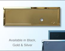 Rectangular Staff Badge Frame 75x25mm