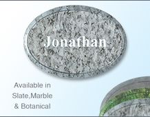 Oval Namebadge 55x39mm (B5) - Themed - 1 line of personalisation
