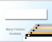 Engravable Panel to fit  Moulded Badge Frame 70x21mm