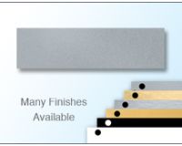 Engravable Panel to fit  Moulded Badge Frame 75x25mm