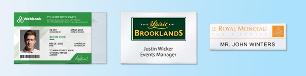 Contact us about reusable snap-fit badges