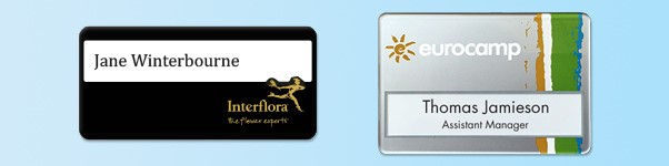 Contact us about sub surface printed window name badges