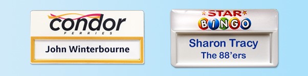 Contact us about printed reusable versatile staff badges
